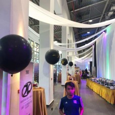 Jumbo 36'' helium balloon with branding